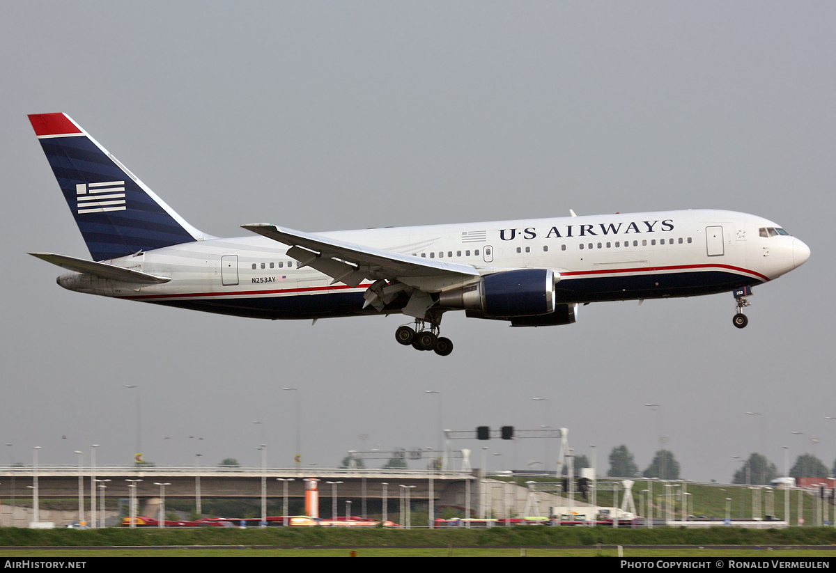 Aircraft Photo of N253AY | Boeing 767-2B7/ER | US Airways | AirHistory.net #842959