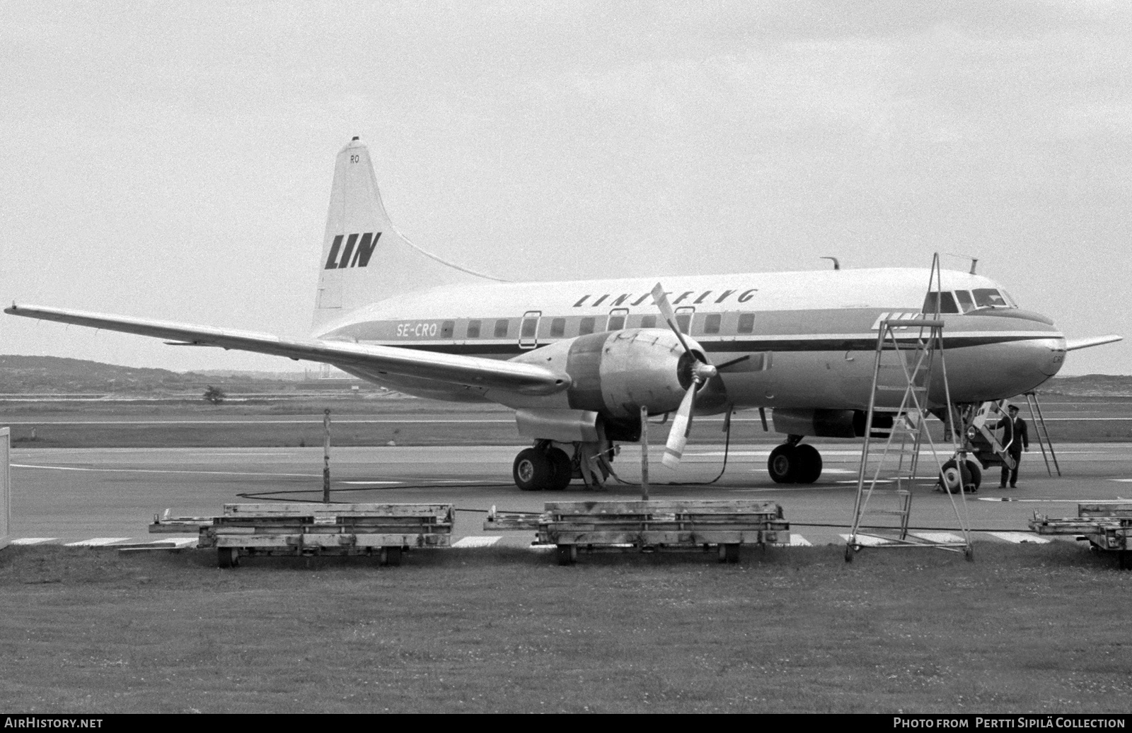 Aircraft Photo of SE-CRO | Convair 440-51 Metropolitan | Linjeflyg | AirHistory.net #842969