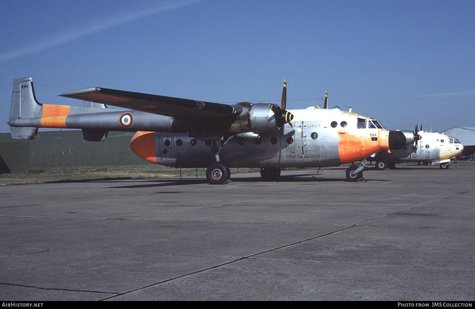 Aircraft Photo of 189 | Nord 2501F-3/RNR Noratlas | France - Air Force | AirHistory.net #842978