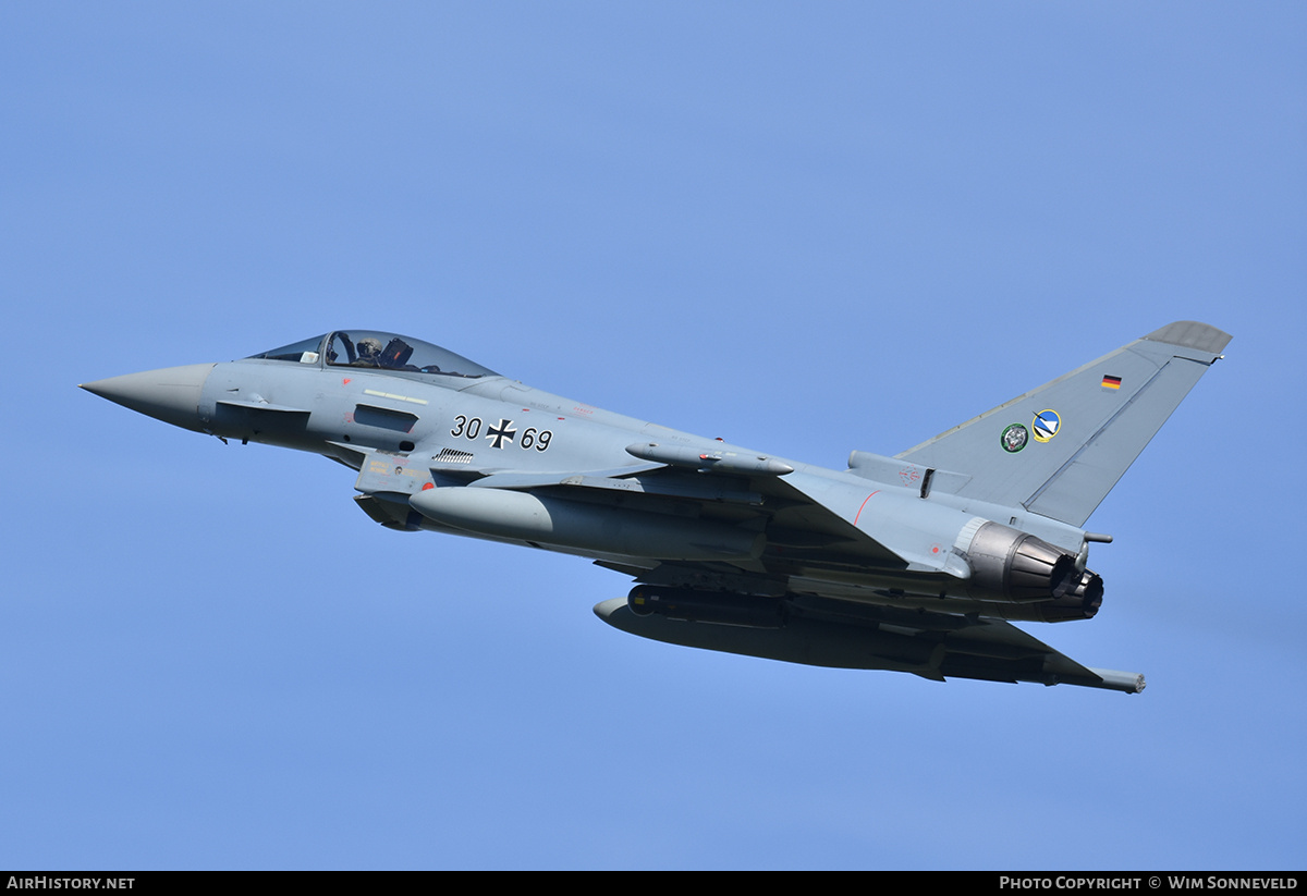 Aircraft Photo of 3069 | Eurofighter EF-2000 Typhoon S | Germany - Air Force | AirHistory.net #842979