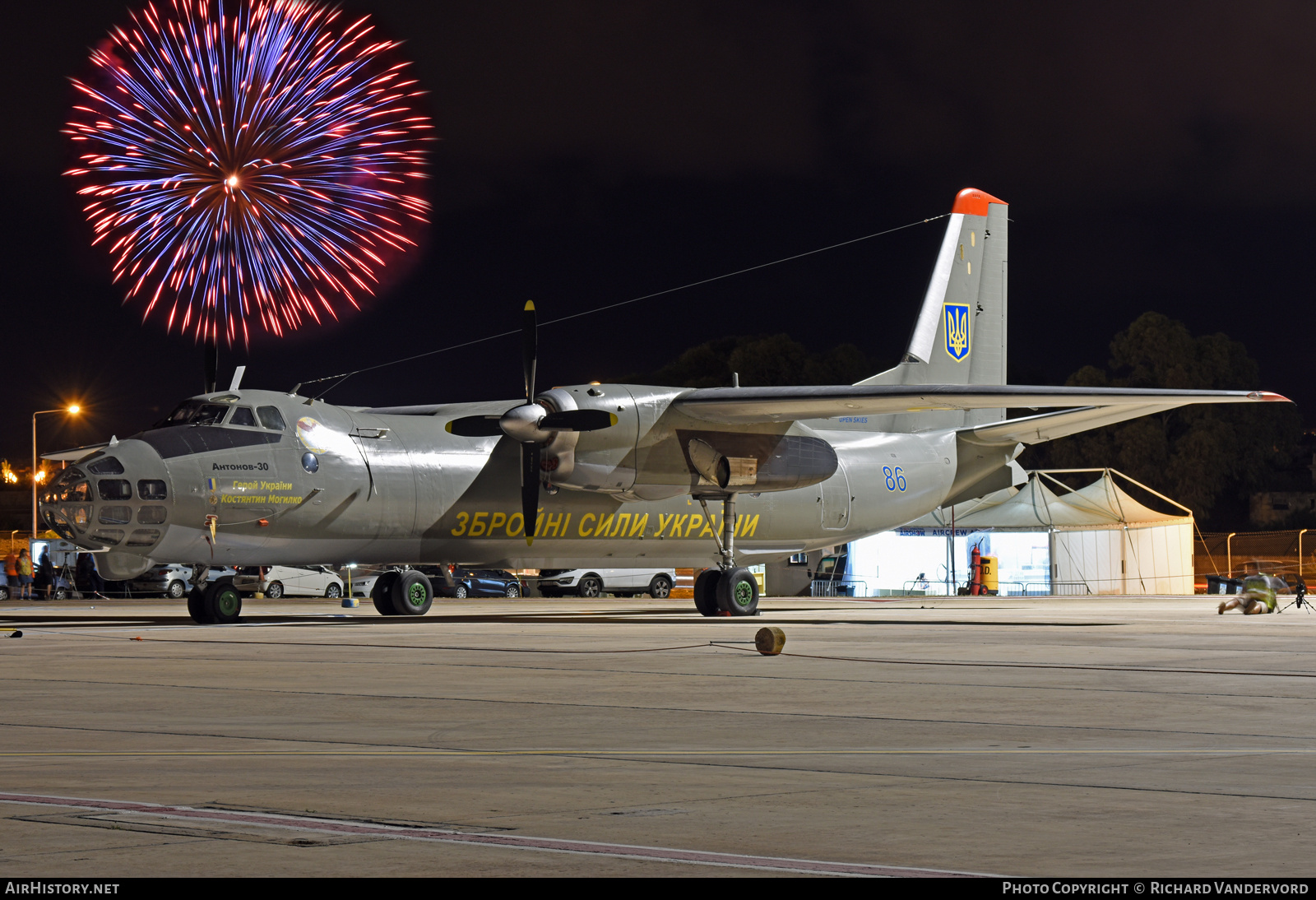 Aircraft Photo of 86 blue | Antonov An-30 | Ukraine - Air Force | AirHistory.net #842998