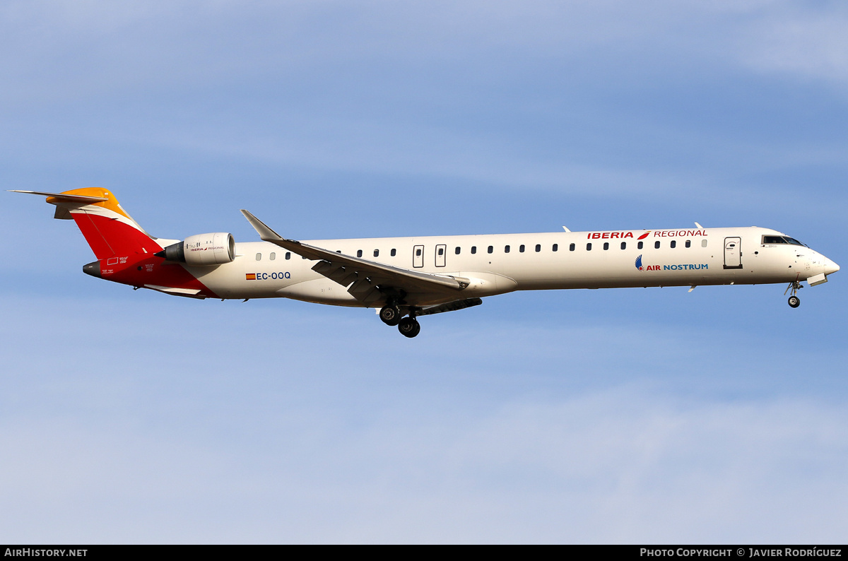 Aircraft Photo of EC-OOQ | Bombardier CRJ-1000EL NG (CL-600-2E25) | Iberia Regional | AirHistory.net #843001