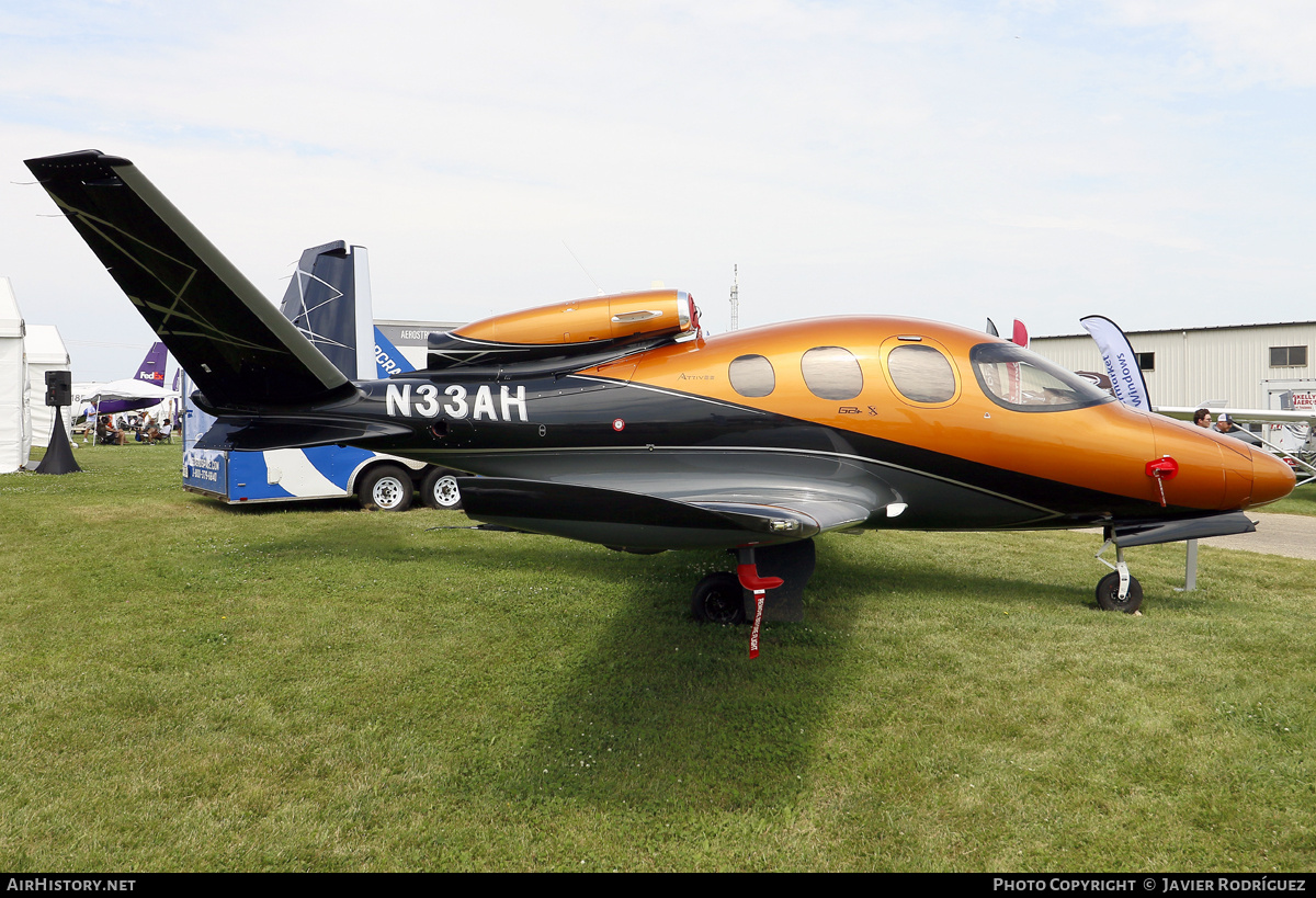 Aircraft Photo of N33AH | Cirrus SF-50 Vision G2+ Arrivee | AirHistory.net #843005