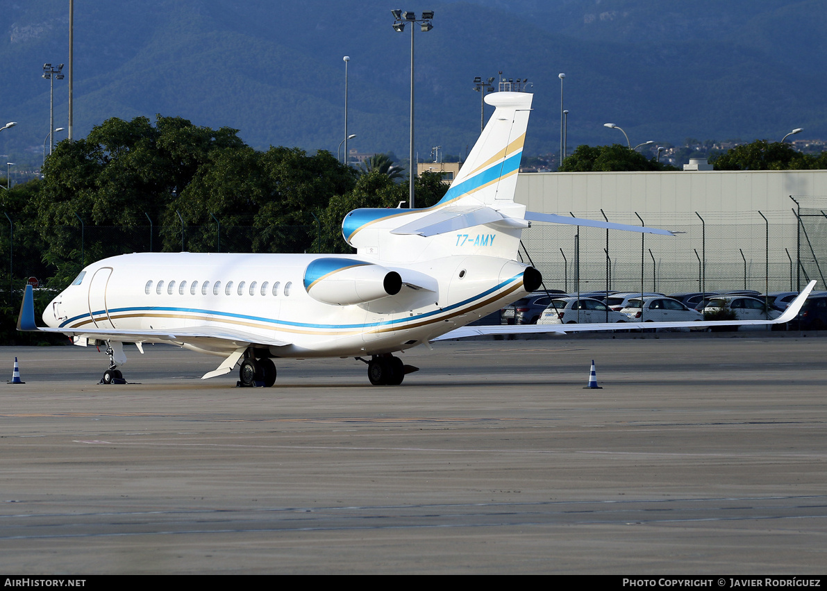 Aircraft Photo of T7-AMY | Dassault Falcon 7X | AirHistory.net #843014