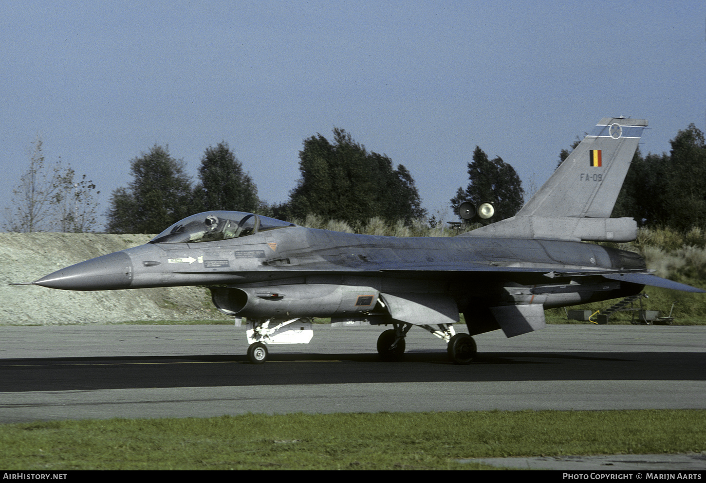 Aircraft Photo of FA-09 | General Dynamics F-16A Fighting Falcon | Belgium - Air Force | AirHistory.net #843022