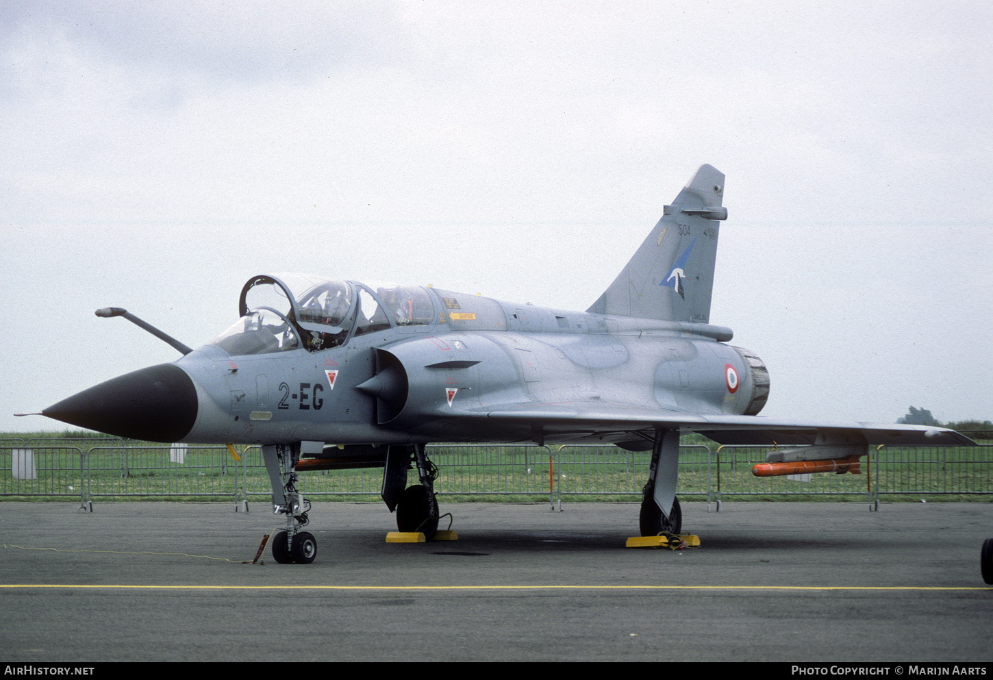 Aircraft Photo of 504 | Dassault Mirage 2000B | France - Air Force | AirHistory.net #843032