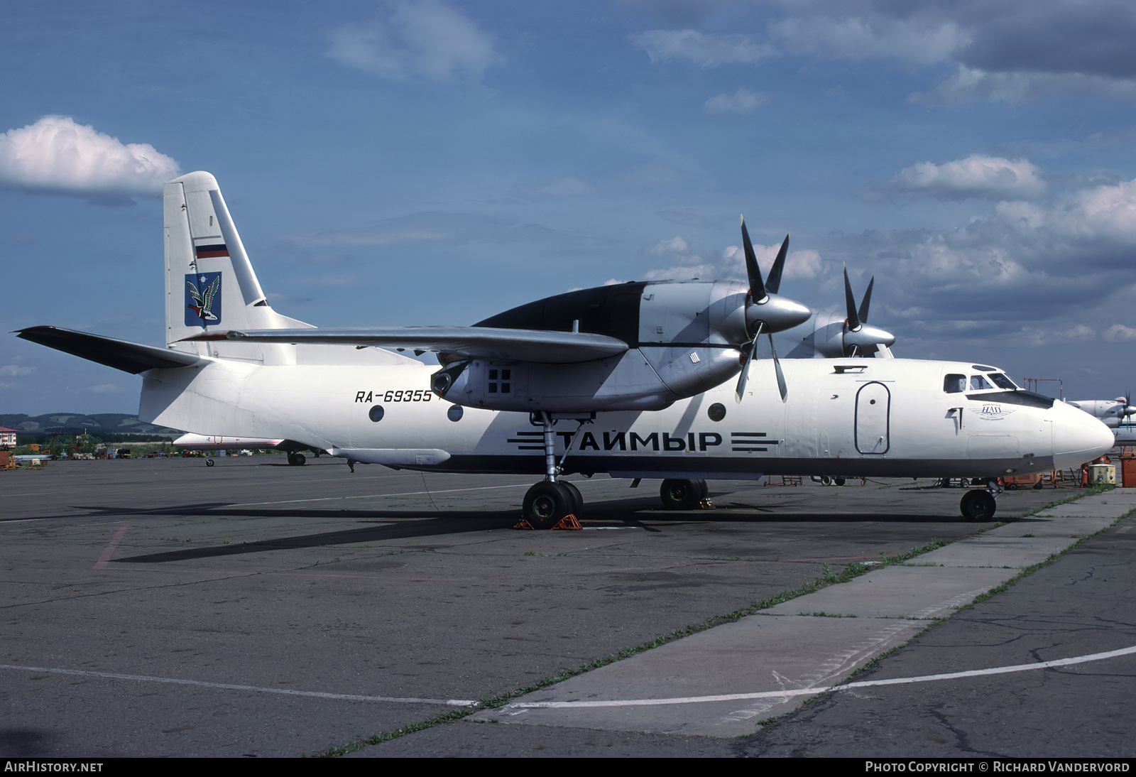 Aircraft Photo of RA-69355 | Antonov An-32A | Taimyr Avia | AirHistory.net #843037