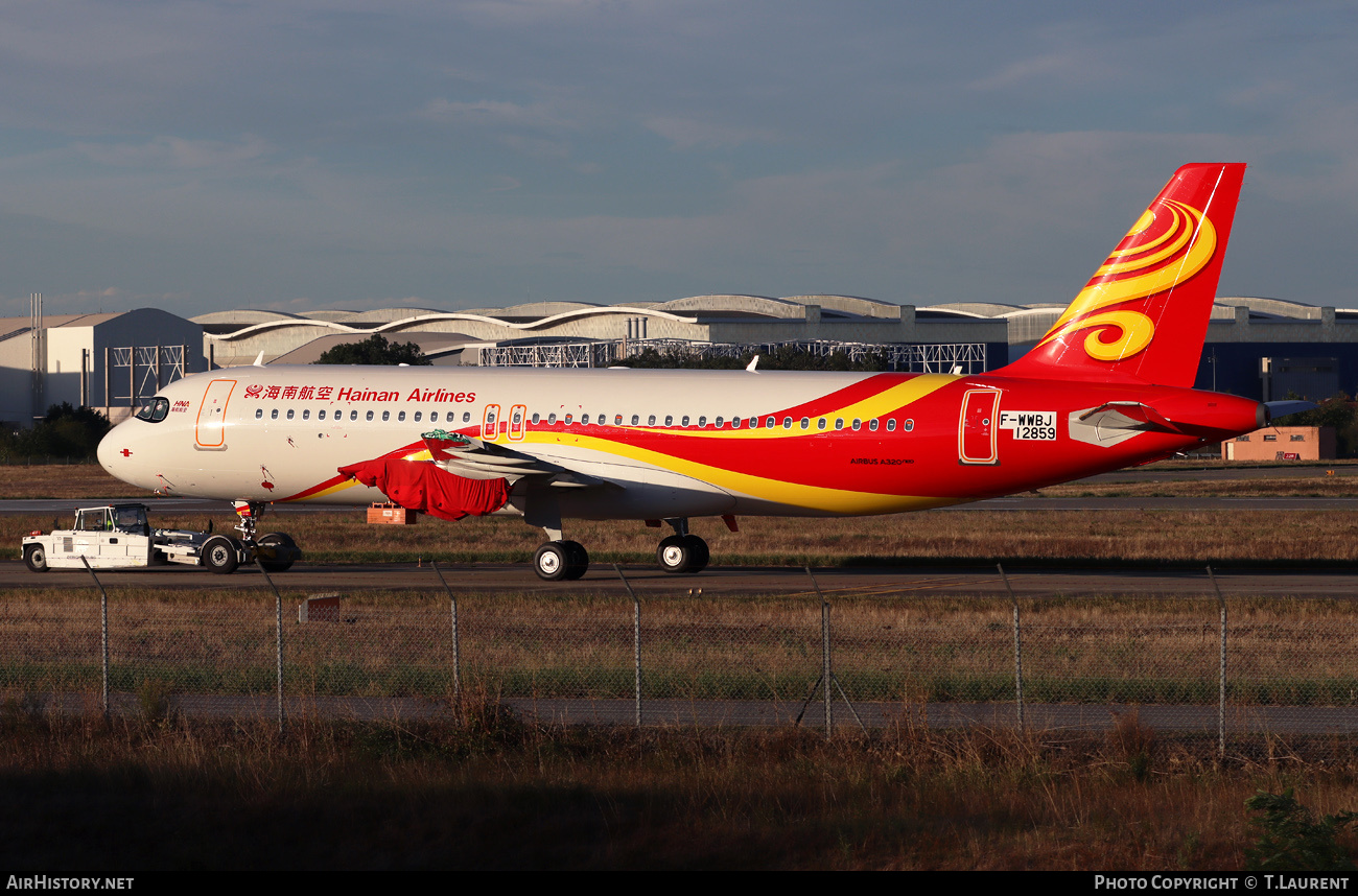 Aircraft Photo of F-WWBJ | Airbus A320-251N | Hainan Airlines | AirHistory.net #843047