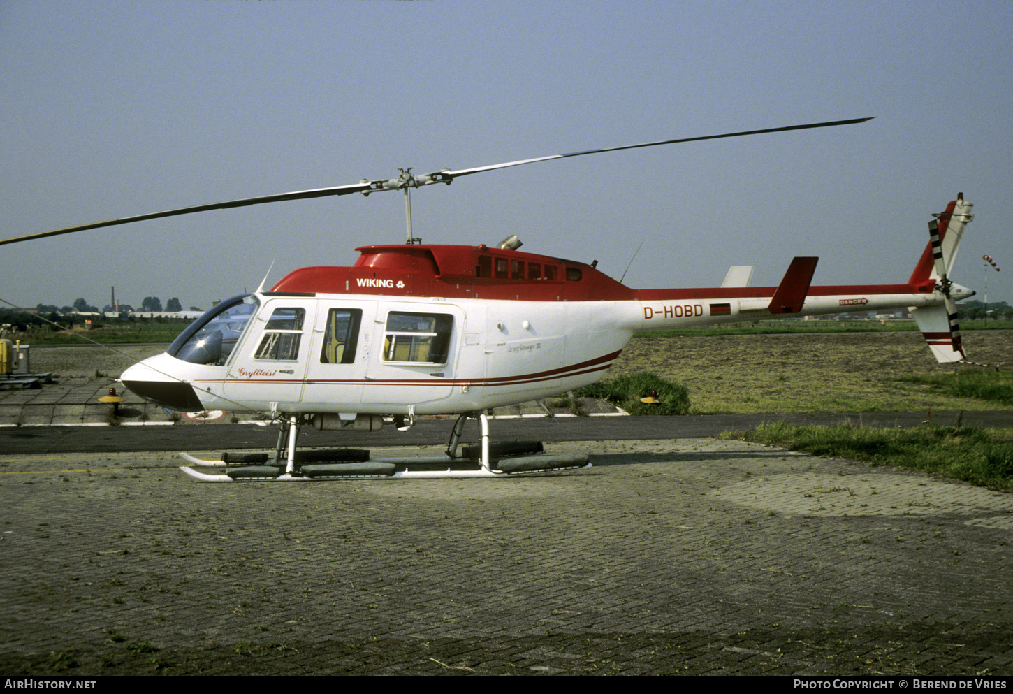 Aircraft Photo of D-HOBD | Bell 206L-1 LongRanger III | Wiking Helikopter Service | AirHistory.net #843079
