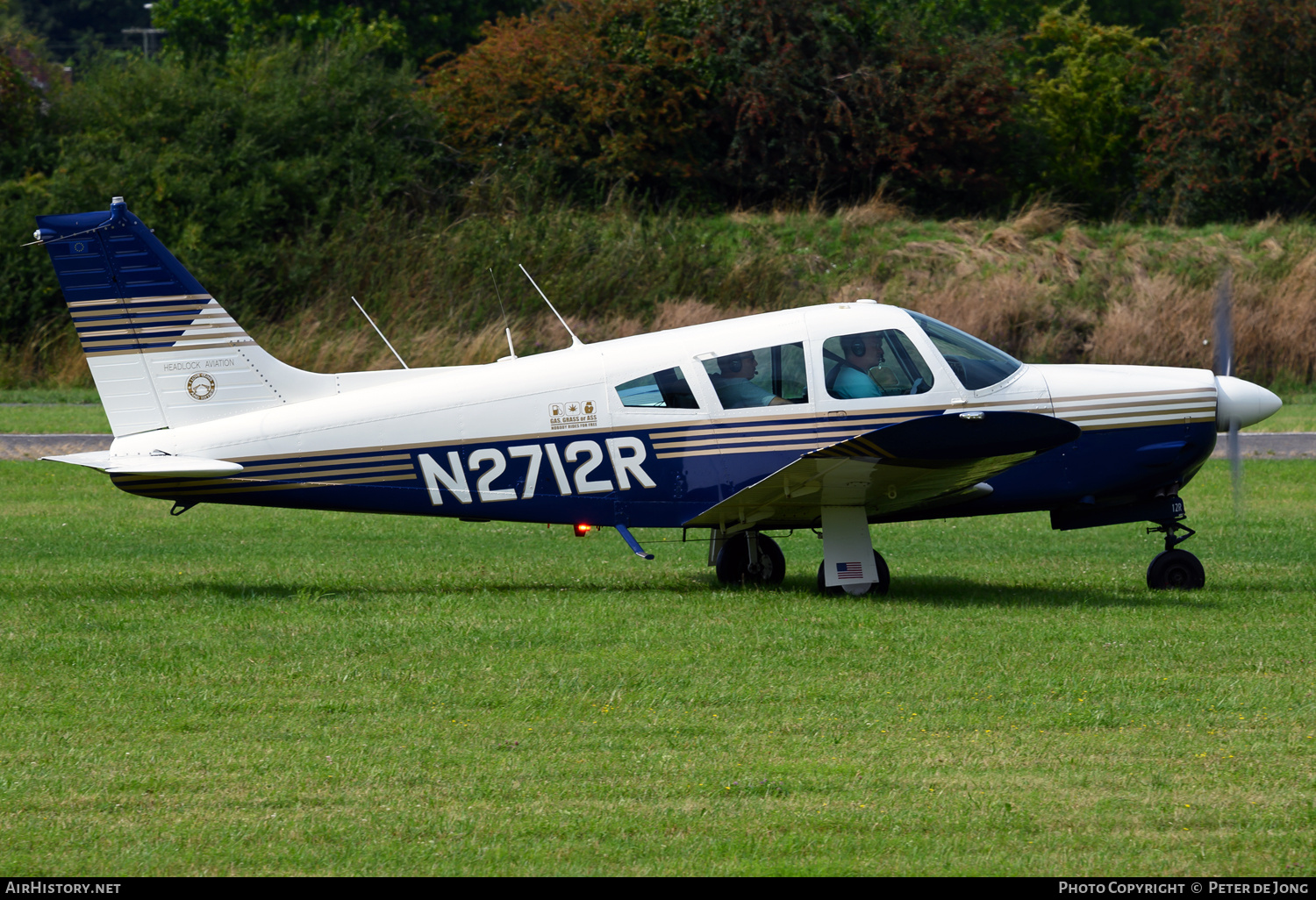 Aircraft Photo of N2712R | Piper PA-28R-200 Cherokee Arrow | Headlock Aviation | AirHistory.net #843082