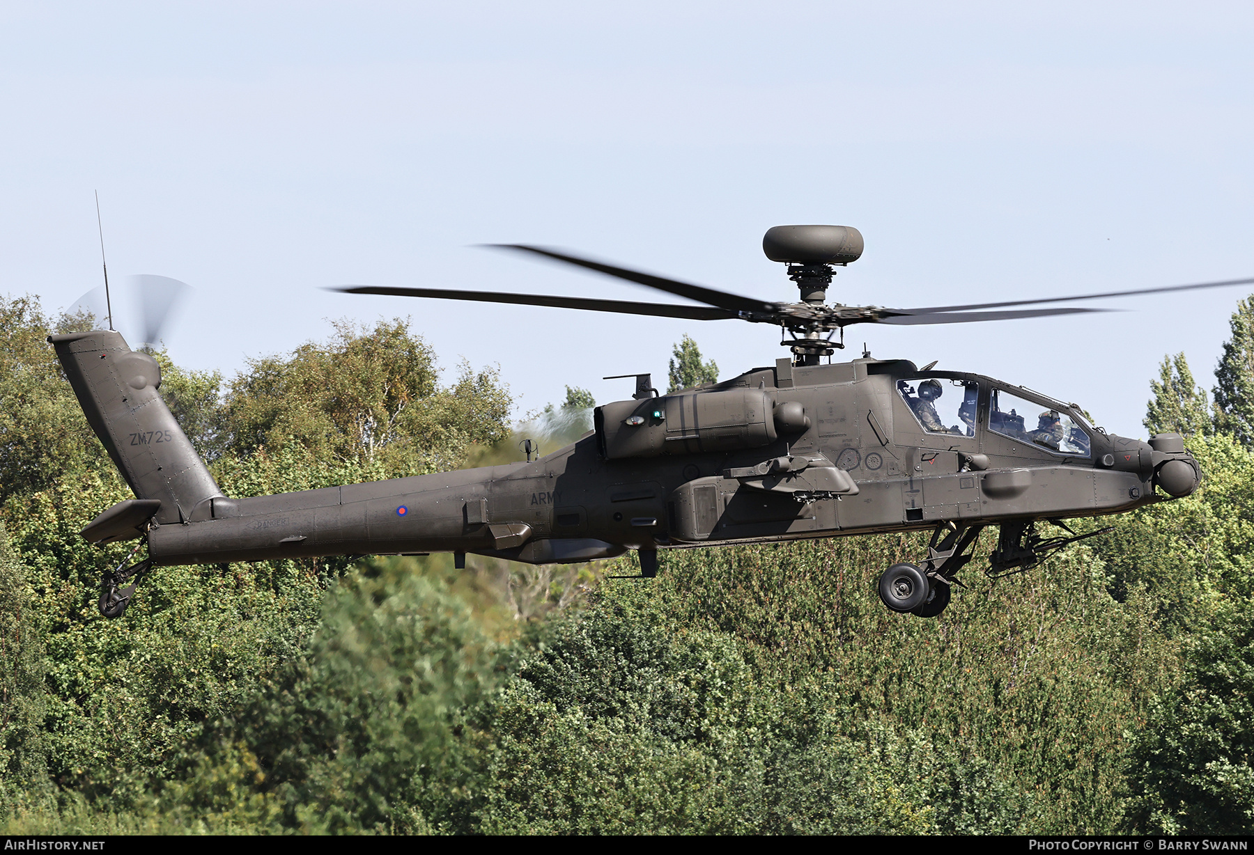 Aircraft Photo of ZM725 | Boeing AH-64E Apache Guardian | UK - Army | AirHistory.net #843090