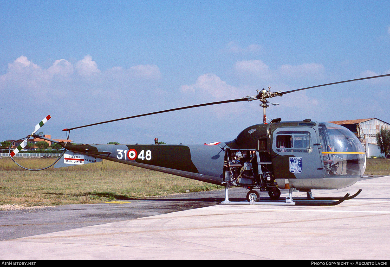 Aircraft Photo of MM80255 | Agusta AB-47J-3 Ranger | Italy - Air Force | AirHistory.net #843121