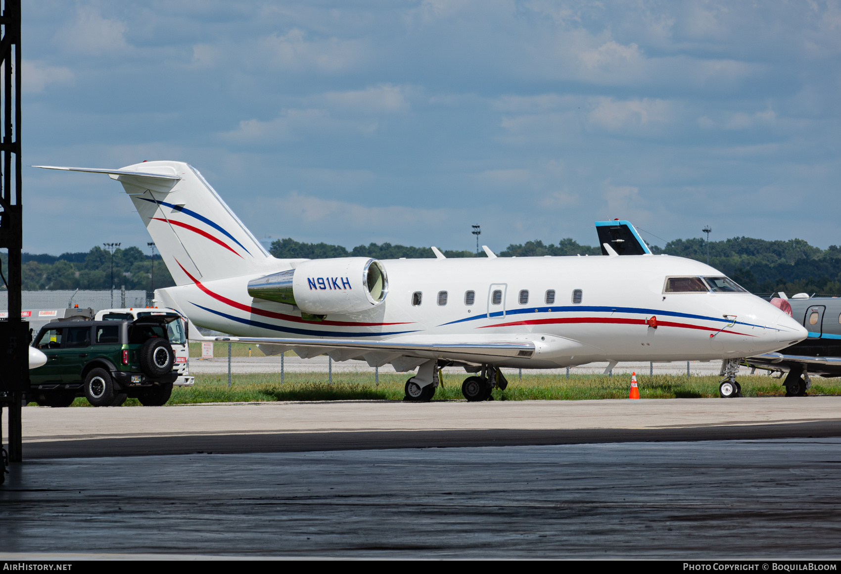 Aircraft Photo of N91KH | Canadair Challenger 601-3A (CL-600-2B16) | AirHistory.net #843146
