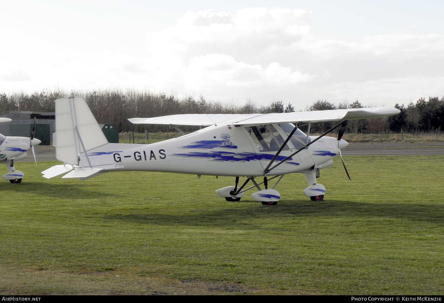 Aircraft Photo of G-GIAS | Comco Ikarus C42-FB80 Bravo | AirHistory.net #843148