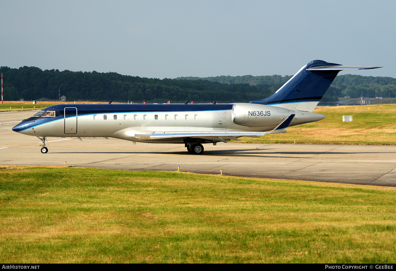 Aircraft Photo of N636JS | Bombardier Global 5000 (BD-700-1A11) | AirHistory.net #843164