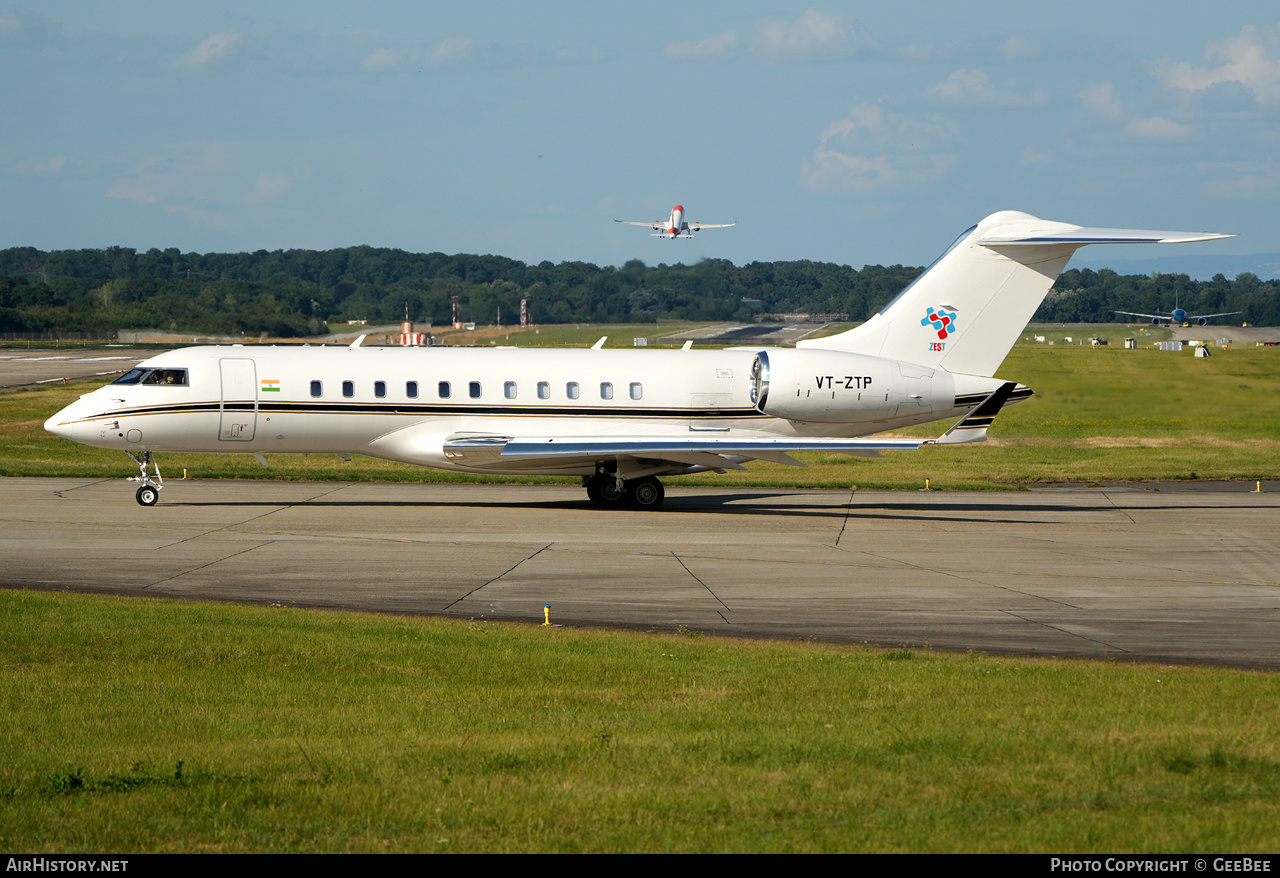 Aircraft Photo of VT-ZTP | Bombardier Global 5500 (BD-700-1A11) | Zest Aviation | AirHistory.net #843168