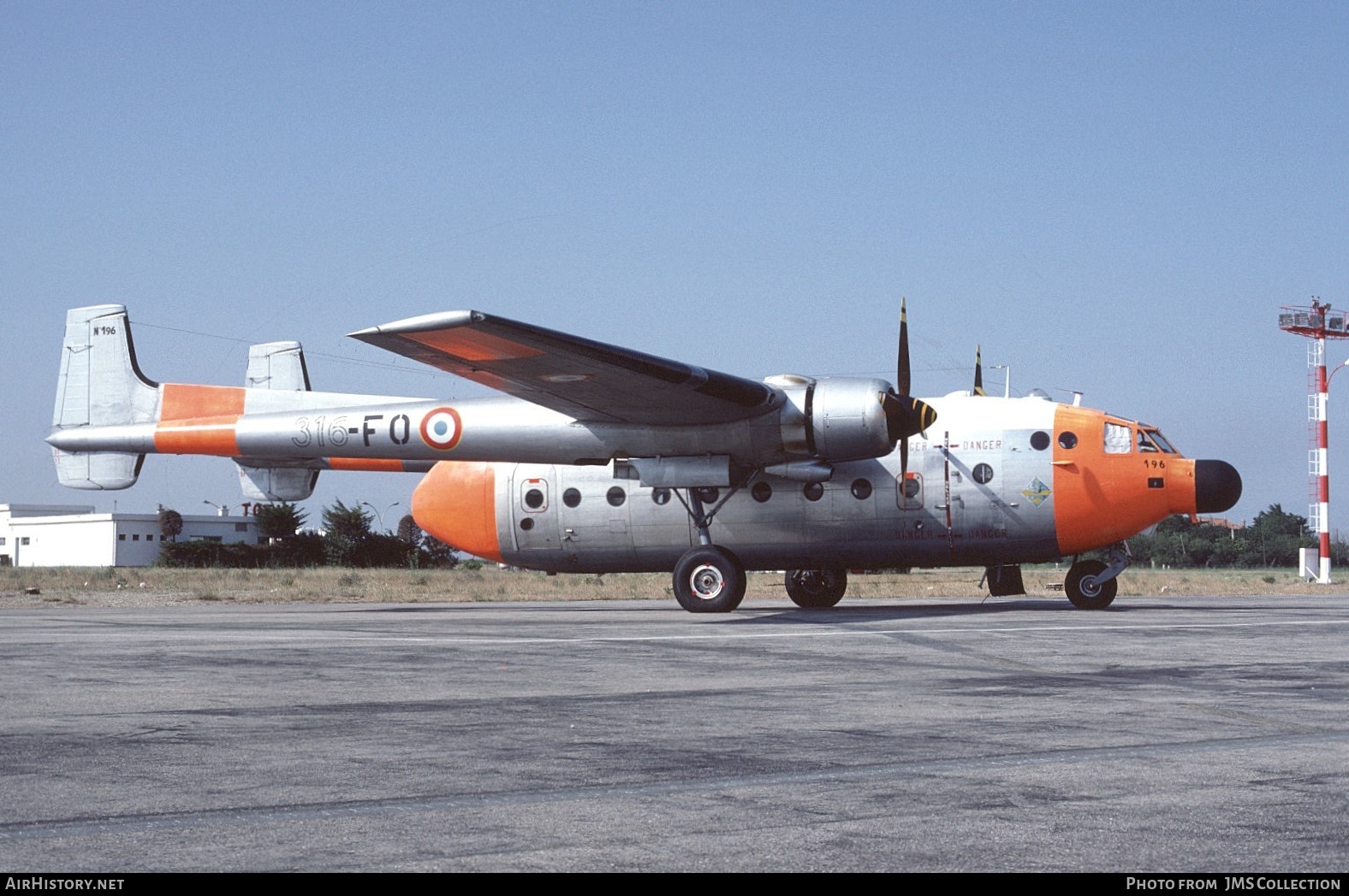 Aircraft Photo of 196 | Nord 2501F-3/RNR Noratlas | France - Air Force | AirHistory.net #843169