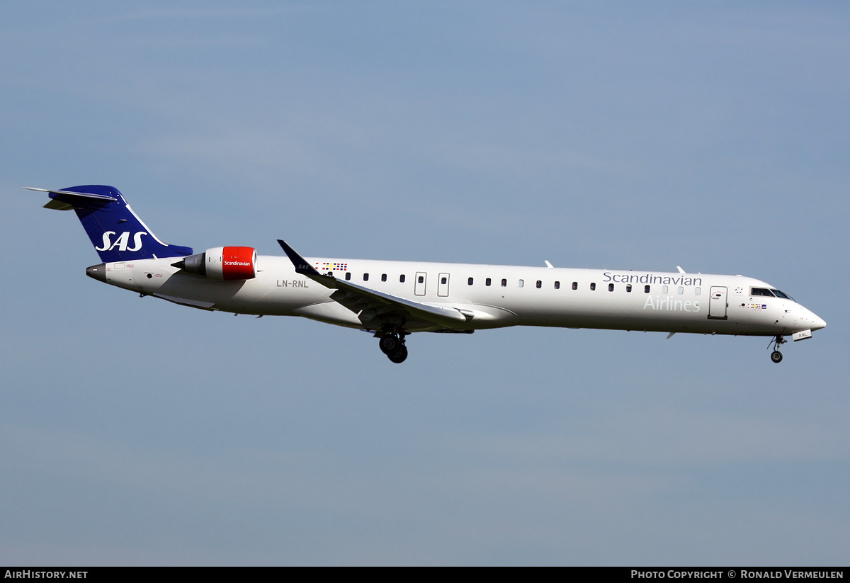 Aircraft Photo of LN-RNL | Bombardier CRJ-900 (CL-600-2D24) | Scandinavian Airlines - SAS | AirHistory.net #843197