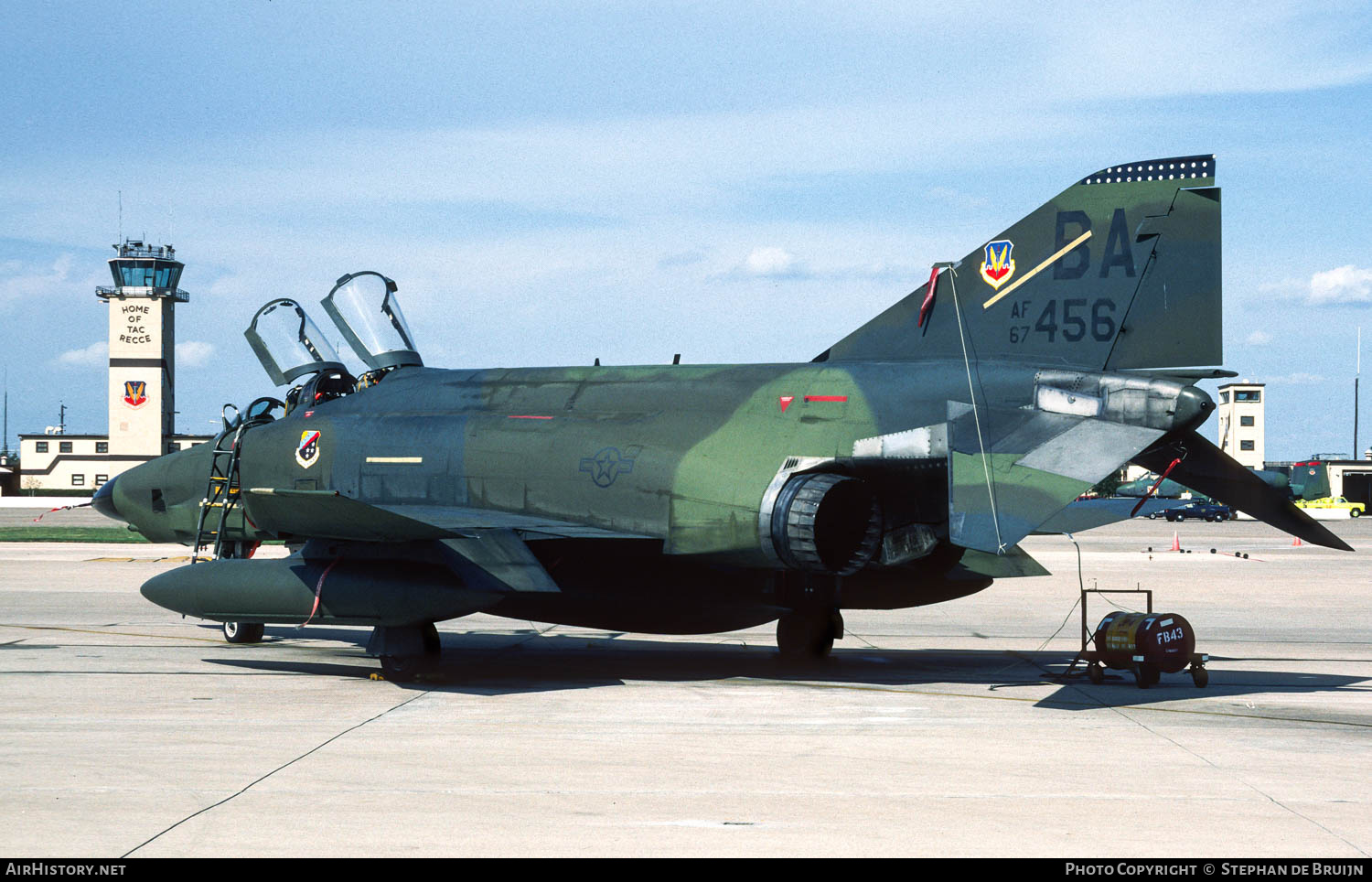 Aircraft Photo of 67-0456 / AF67-456 | McDonnell Douglas RF-4C Phantom II | USA - Air Force | AirHistory.net #843229