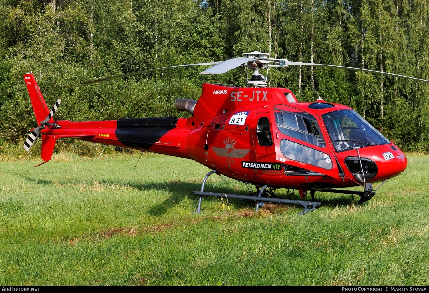 Aircraft Photo of SE-JTX | Airbus Helicopters H-125 | Kallax Flyg | AirHistory.net #843235