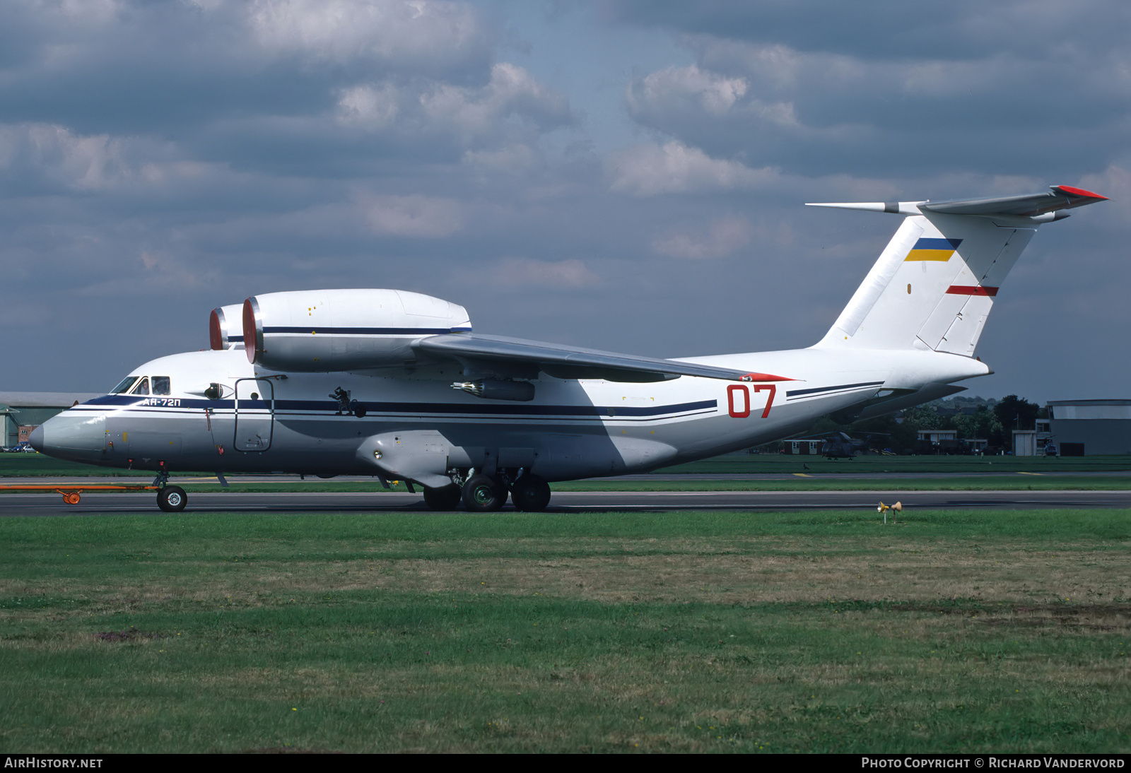 Aircraft Photo of 07 red | Antonov An-72P | Ukraine - Air Force | AirHistory.net #843248
