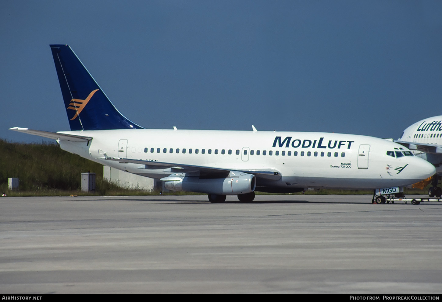 Aircraft Photo of D-ABFF | Boeing 737-230/Adv | ModiLuft | AirHistory.net #843249