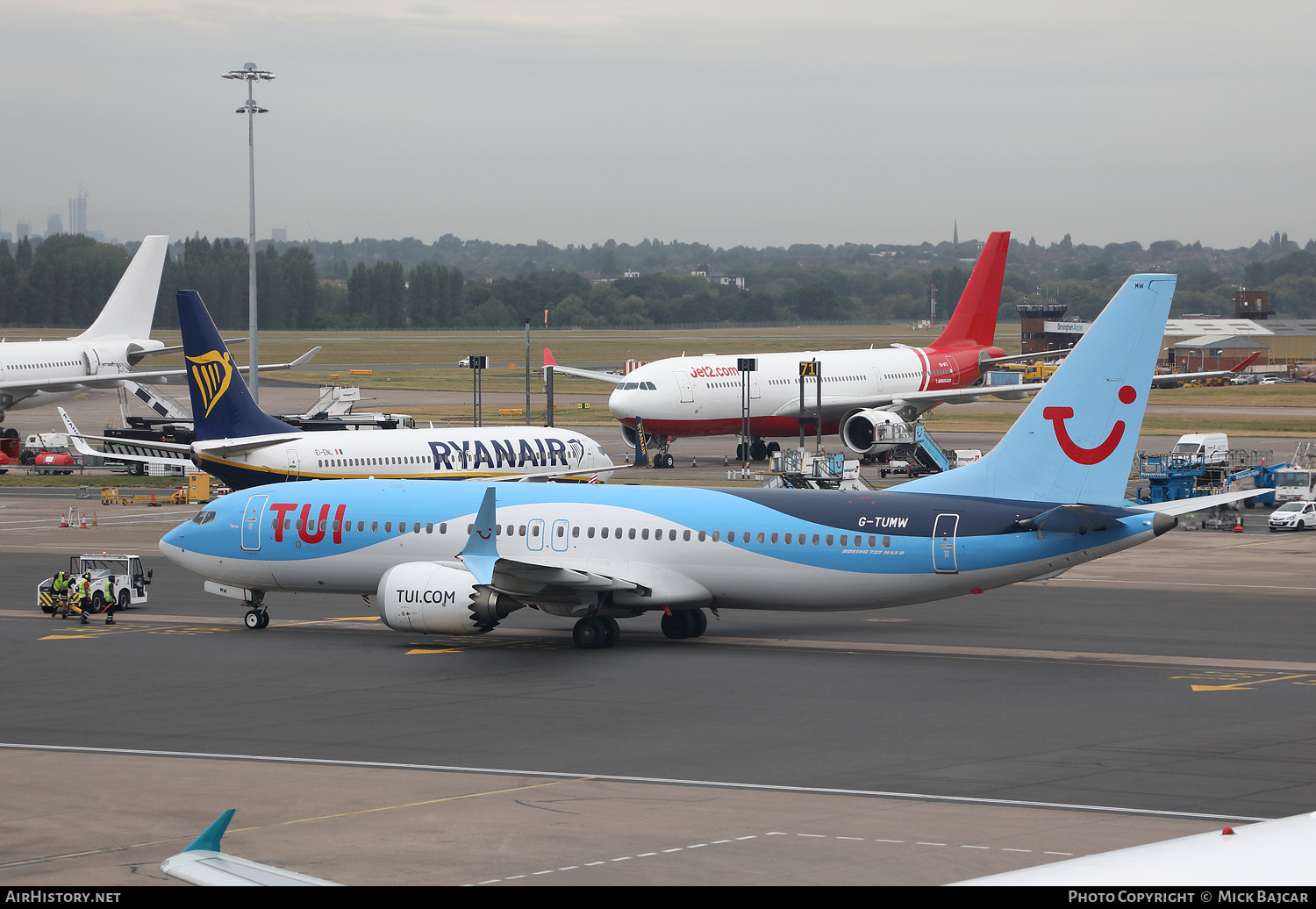 Aircraft Photo of G-TUMW | Boeing 737-8 Max 8 | TUI | AirHistory.net #843251