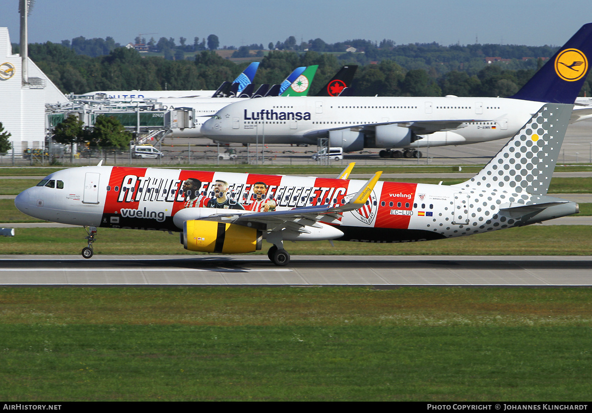 Aircraft Photo of EC-LUO | Airbus A320-232 | Vueling Airlines | AirHistory.net #843252