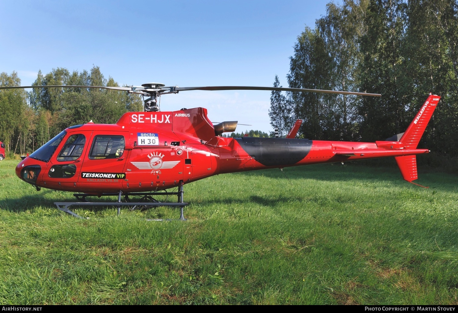 Aircraft Photo of SE-HJX | Airbus Helicopters H-125 | Kallax Flyg | AirHistory.net #843261