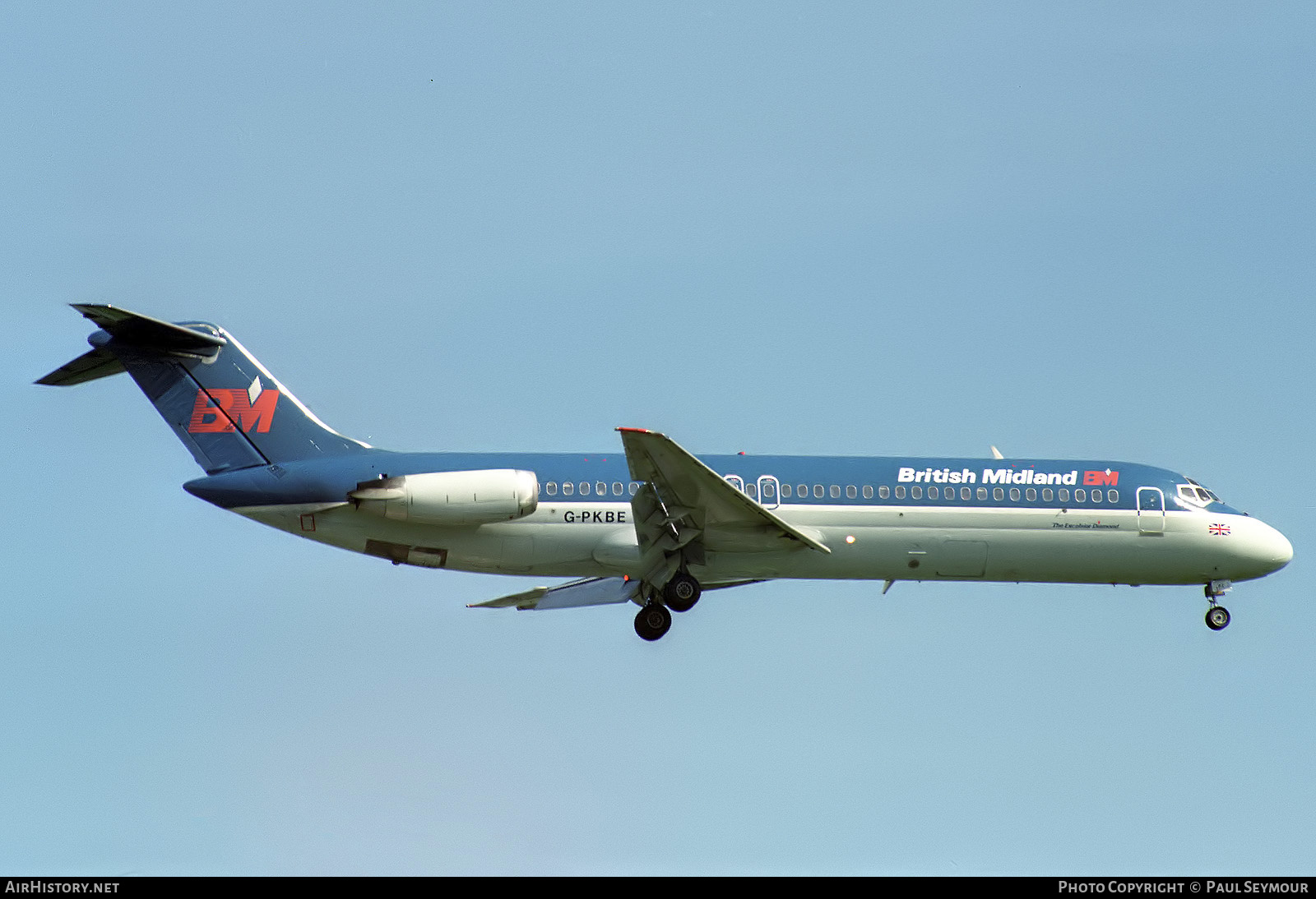Aircraft Photo of G-PKBE | McDonnell Douglas DC-9-32 | British Midland Airways - BMA | AirHistory.net #843267