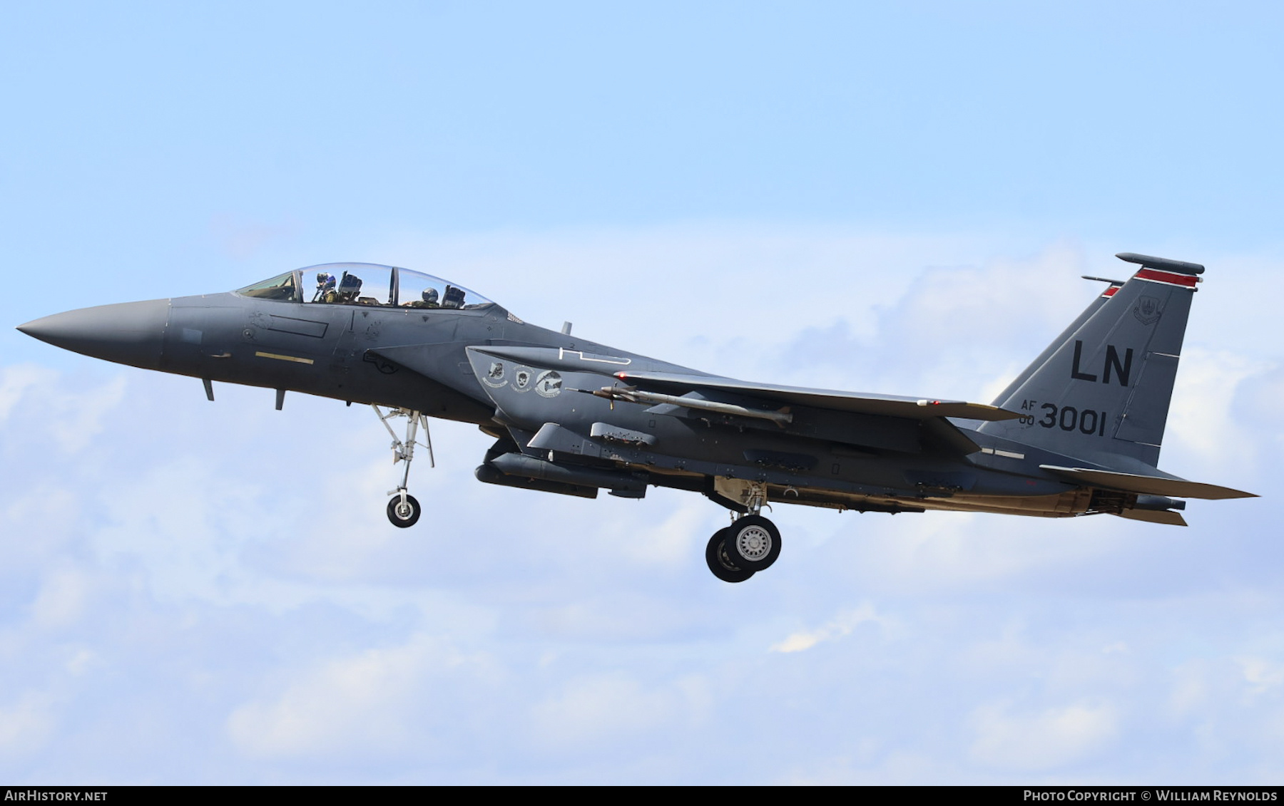 Aircraft Photo of 00-3001 / AF00-3001 | Boeing F-15E Strike Eagle | USA - Air Force | AirHistory.net #843274