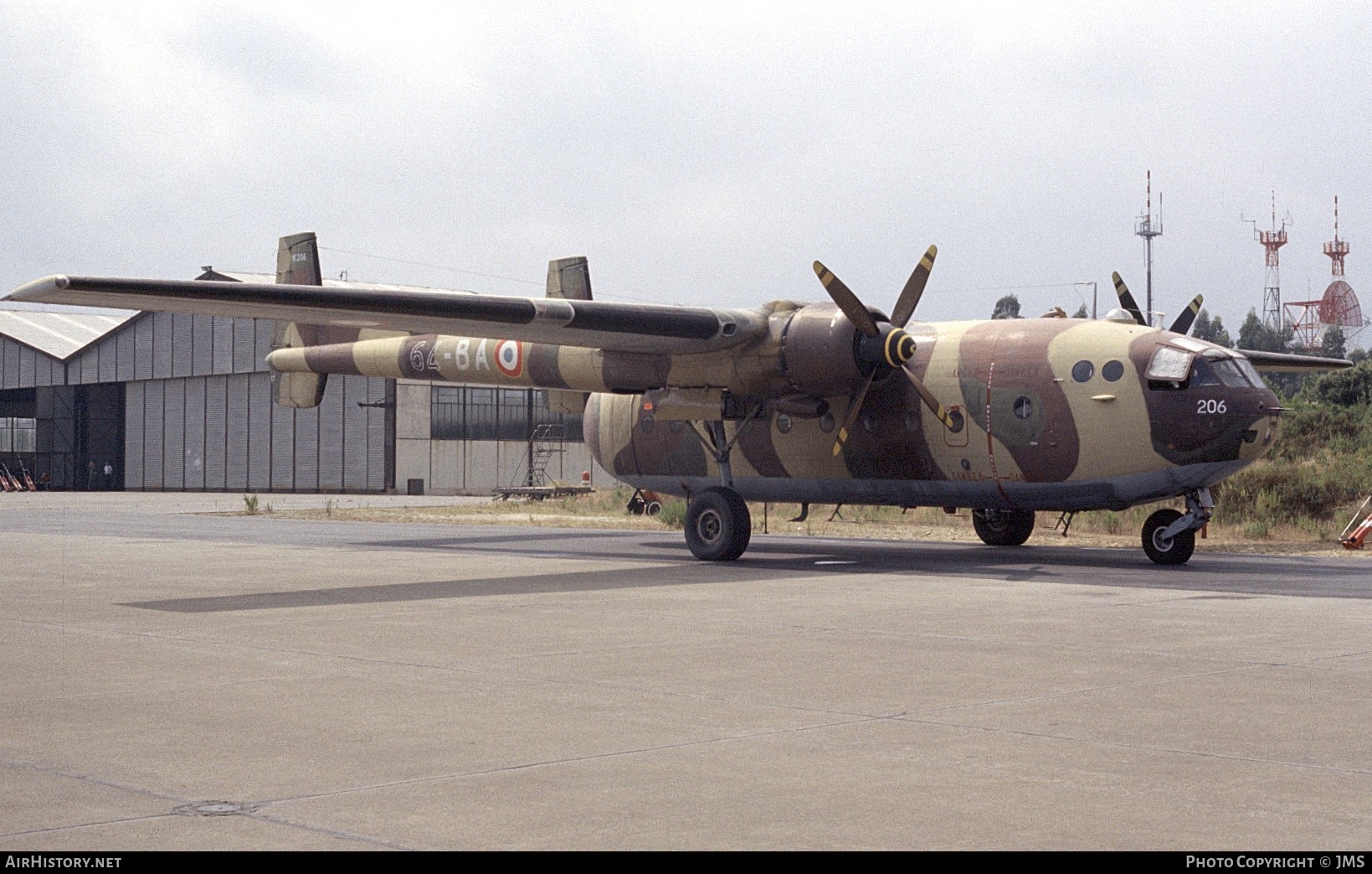 Aircraft Photo of 206 | Nord 2500 Noratlas | France - Air Force | AirHistory.net #843275