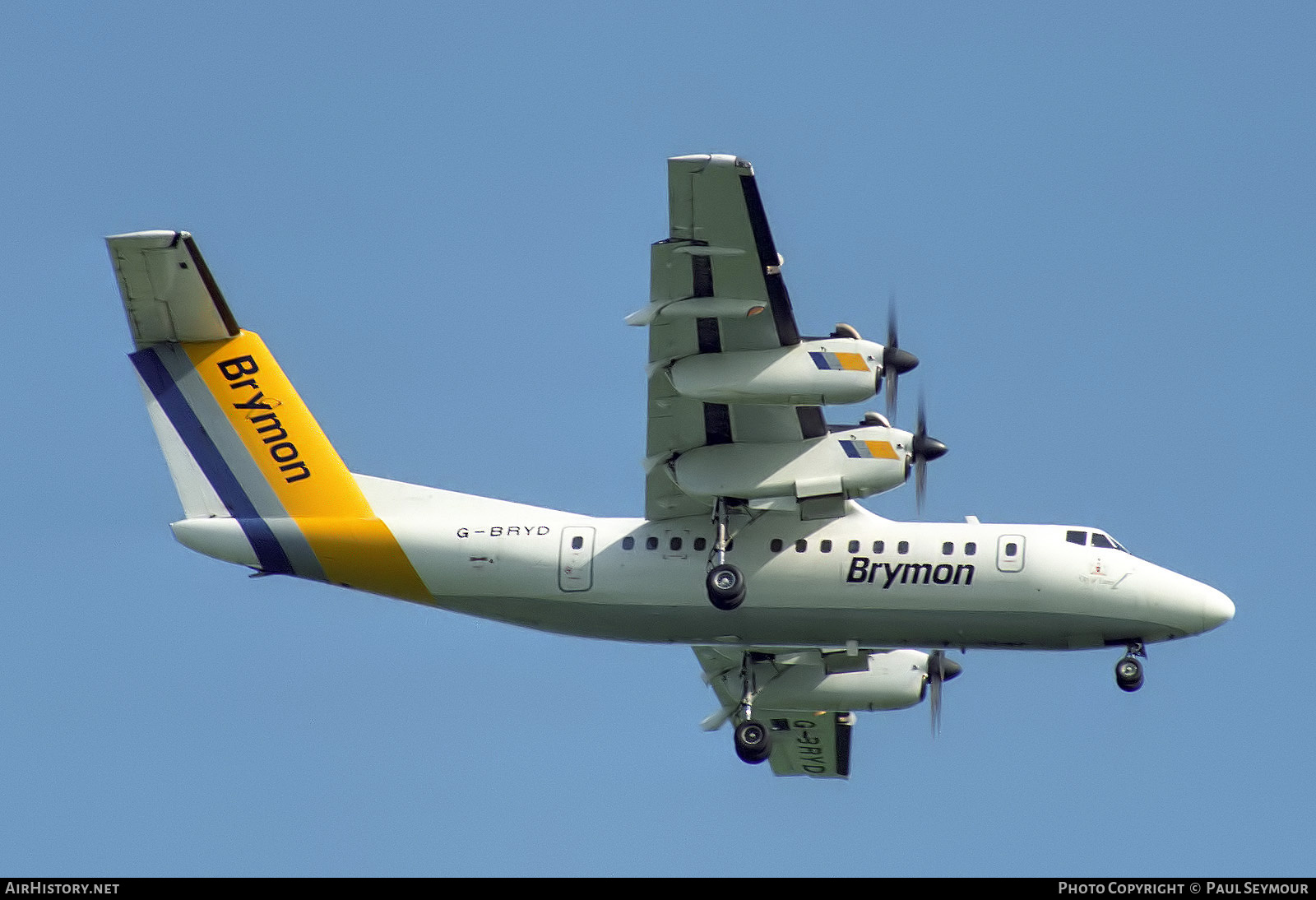Aircraft Photo of G-BRYD | De Havilland Canada DHC-7-110 Dash 7 | Brymon Airways | AirHistory.net #843288
