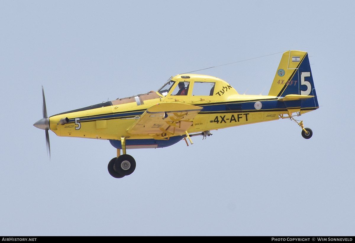 Aircraft Photo of 4X-AFT | Air Tractor AT-802F (AT-802A) | Chim - Nir Aviation | AirHistory.net #843294