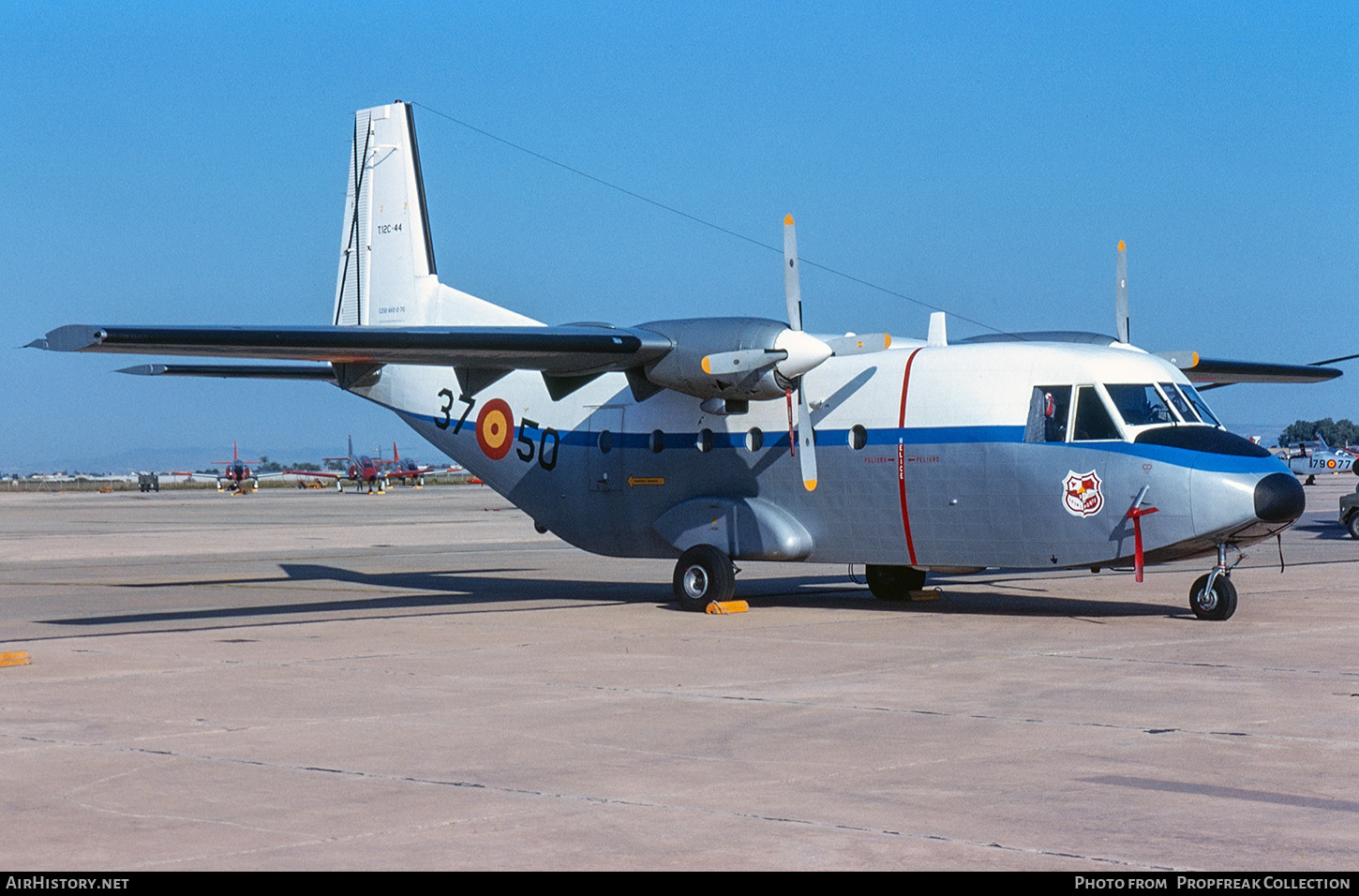 Aircraft Photo of T.12C-44 | CASA C-212-100 Aviocar | Spain - Air Force | AirHistory.net #843301