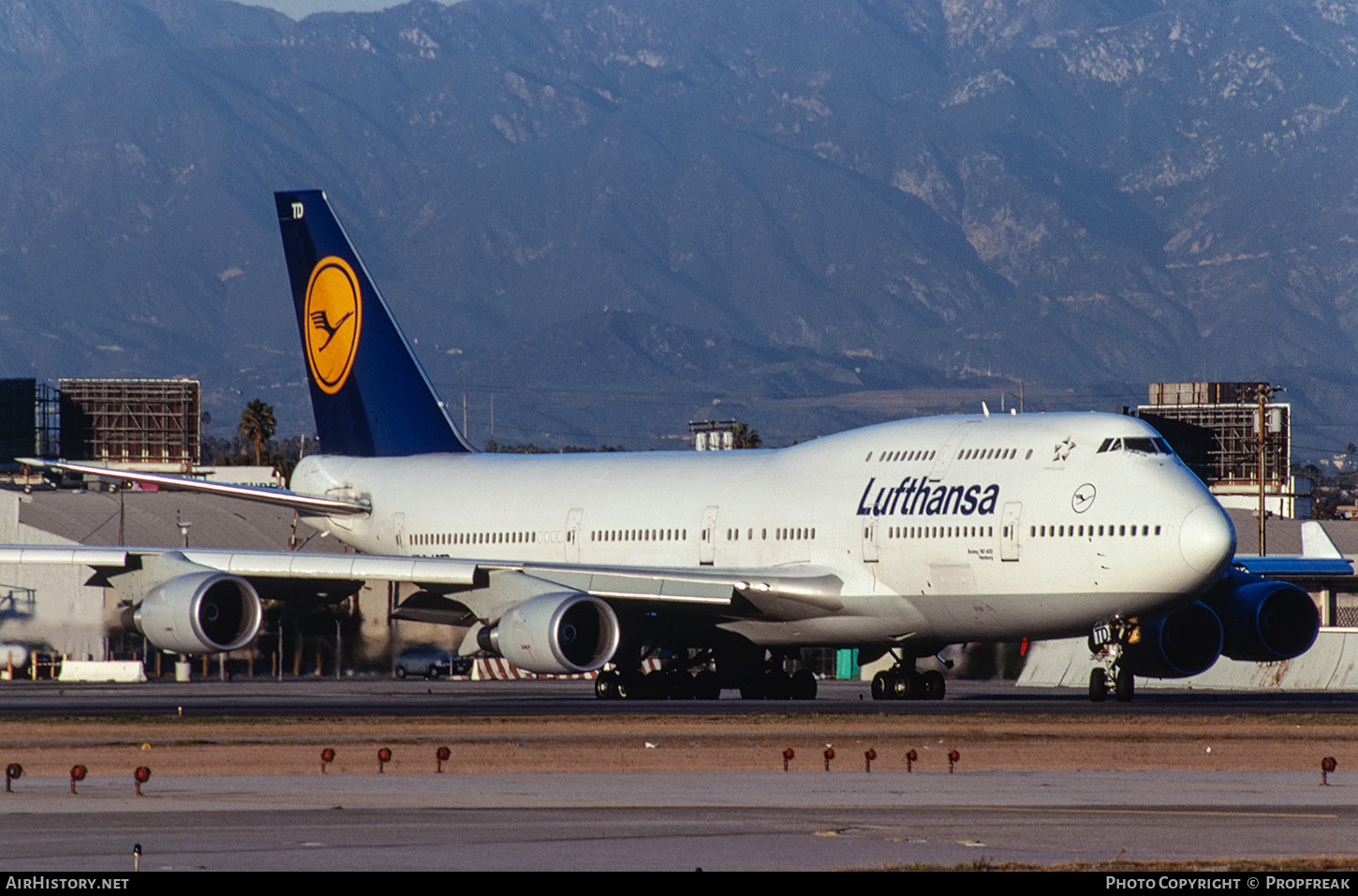 Aircraft Photo of D-ABTD | Boeing 747-430M | Lufthansa | AirHistory.net #843303