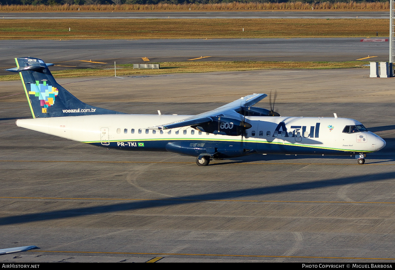 Aircraft Photo of PR-TKI | ATR ATR-72-600 (ATR-72-212A) | Azul Linhas Aéreas Brasileiras | AirHistory.net #843309