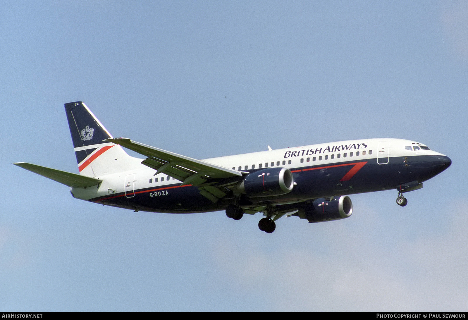 Aircraft Photo of G-BOZA | Boeing 737-3L9 | British Airways | AirHistory.net #843314