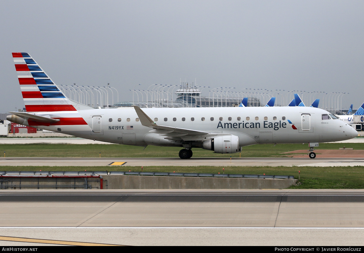 Aircraft Photo of N419YX | Embraer 175LR (ERJ-170-200LR) | American Airlines | AirHistory.net #843318