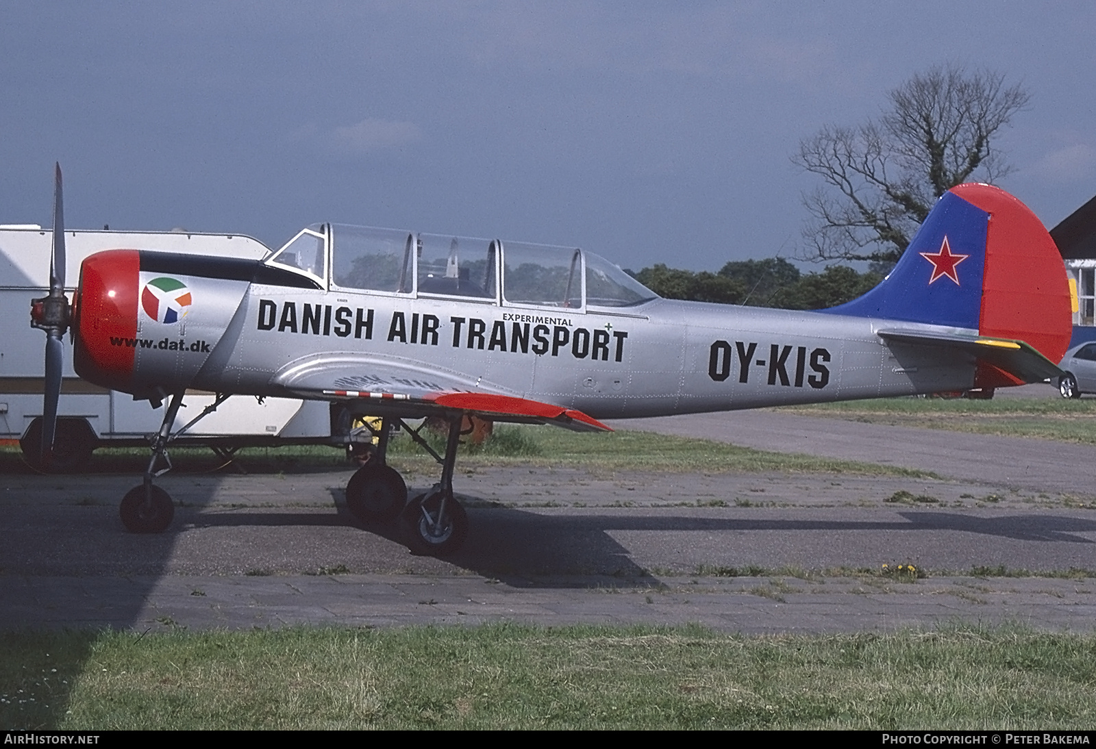 Aircraft Photo of OY-KIS | Yakovlev Yak-52 | Danish Air Transport - DAT | AirHistory.net #843333