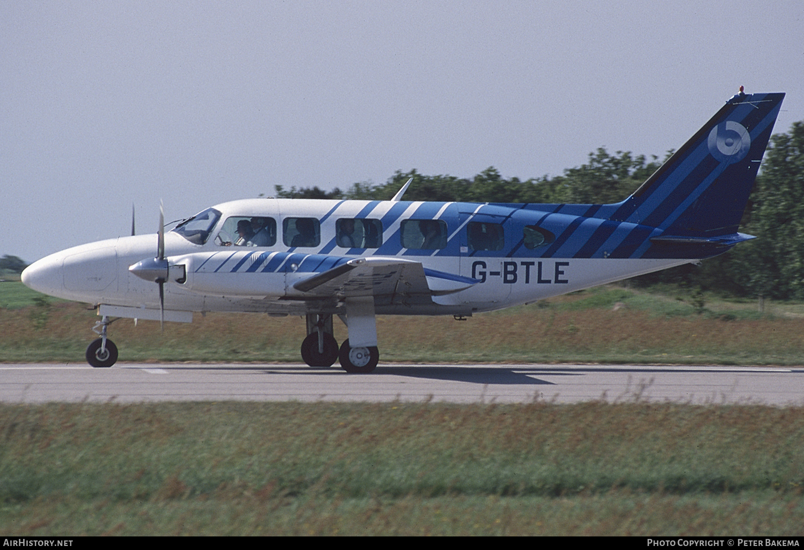 Aircraft Photo of G-BTLE | Piper PA-31-350 Navajo Chieftain | AirHistory.net #843351