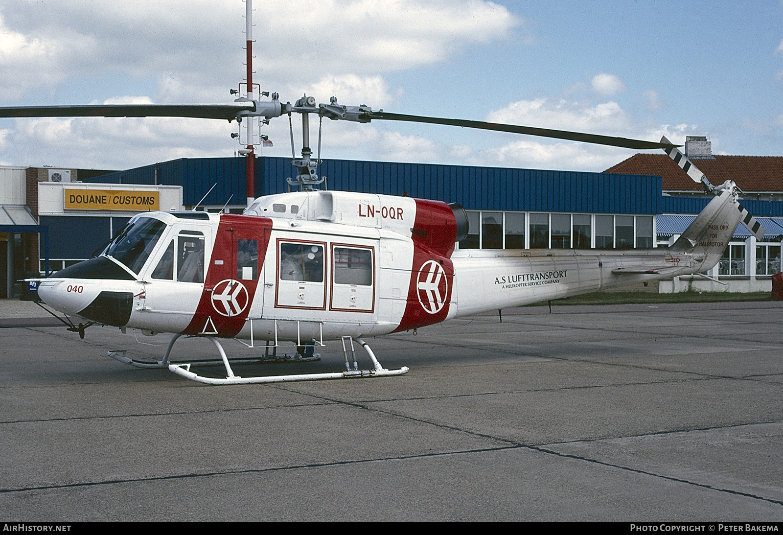 Aircraft Photo of LN-OQR | Bell 214B-1 Biglifter | Lufttransport | AirHistory.net #843360