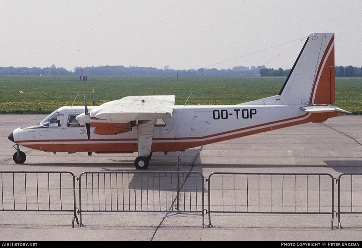 Aircraft Photo of OO-TOP | Britten-Norman BN-2A-27 Islander | AirHistory.net #843375