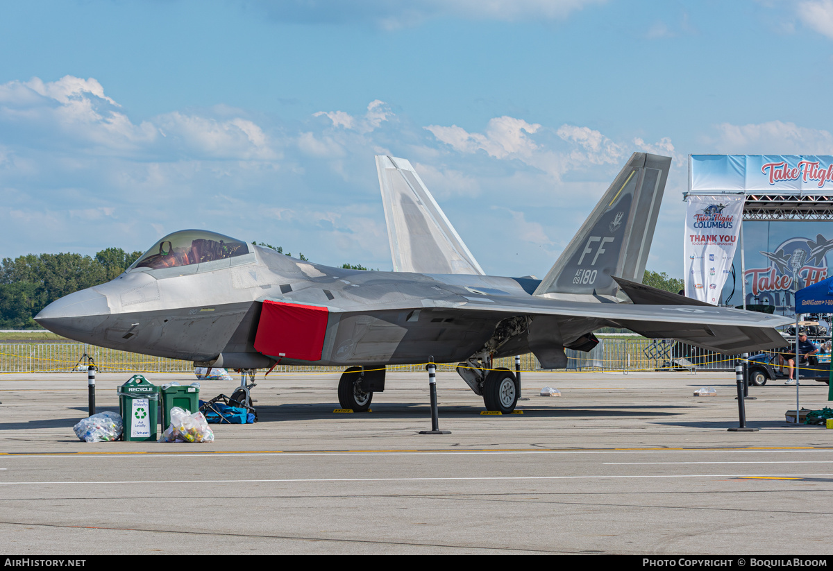 Aircraft Photo of 09-4180 / AF09-180 | Lockheed Martin F-22A Raptor | USA - Air Force | AirHistory.net #843416