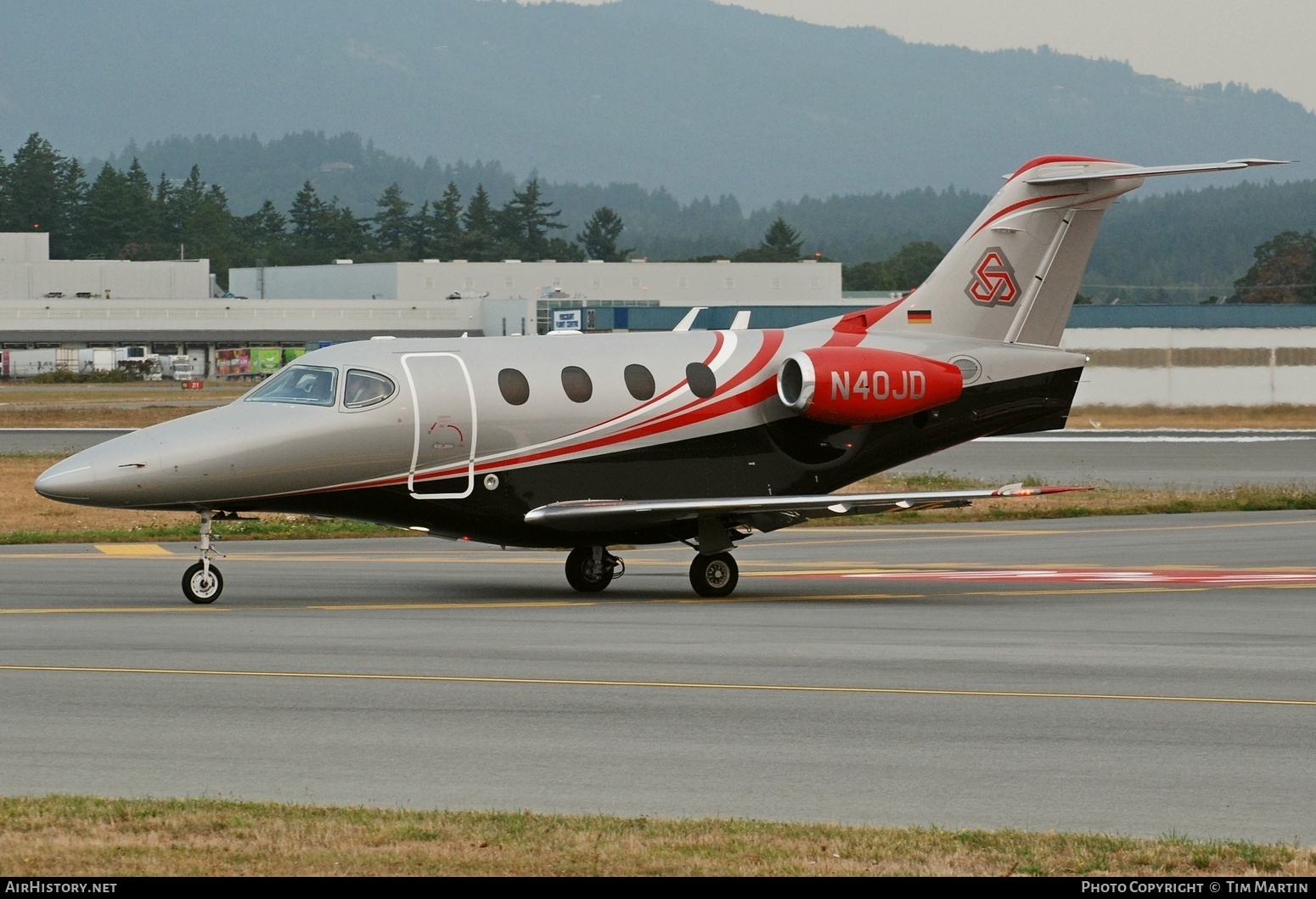Aircraft Photo of N40JD | Raytheon 390 Premier I | AirHistory.net #843427