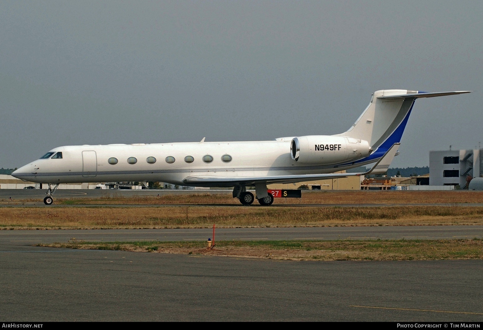 Aircraft Photo of N949FF | Gulfstream Aerospace G-V-SP Gulfstream G550 | AirHistory.net #843429