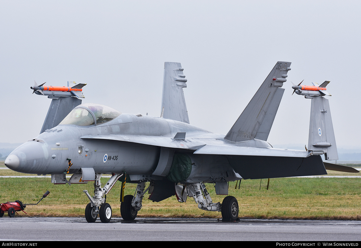 Aircraft Photo of HN-435 | McDonnell Douglas F/A-18C Hornet | Finland - Air Force | AirHistory.net #843442