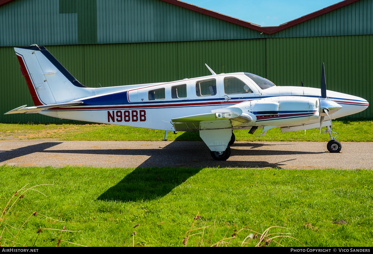 Aircraft Photo of N98BB | Beech 58P Pressurized Baron | AirHistory.net #843448