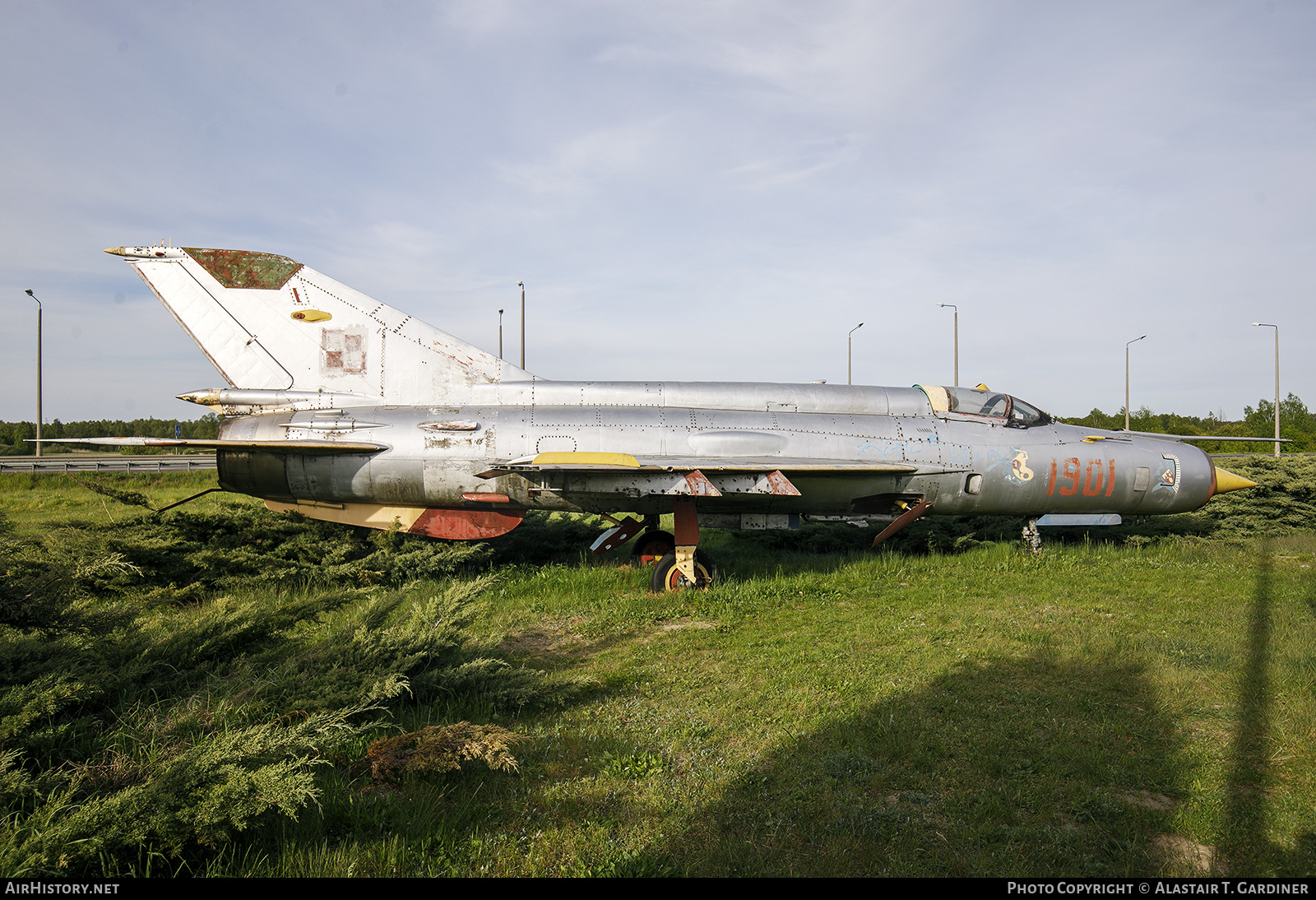 Aircraft Photo of 1901 | Mikoyan-Gurevich MiG-21M | Poland - Air Force | AirHistory.net #843461