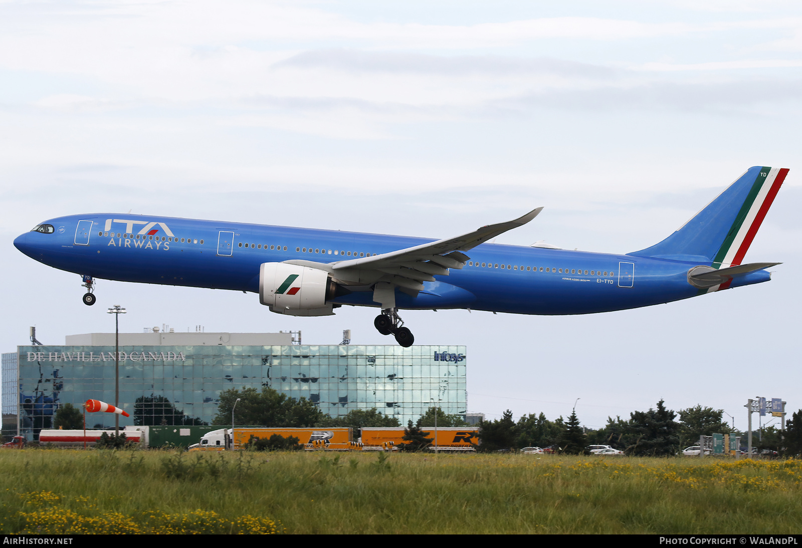 Aircraft Photo of EI-TYD | Airbus A330-941N | ITA Airways | AirHistory.net #843468